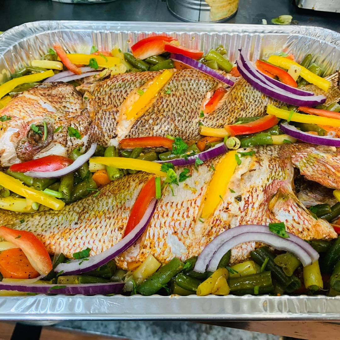 Caribbean Salted Fish Plate (Poisson Gout de Sel)