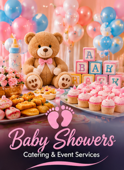 Baby Shower Catering & Event Services – Beautiful & Memorable Moments