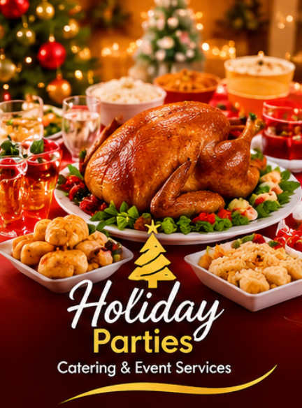 Holiday Party Catering – Festive Food & Celebration Services