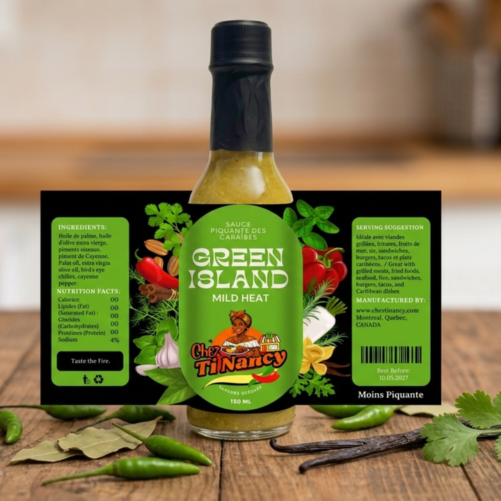 Green Island Caribbean Sauce – Mild Heat